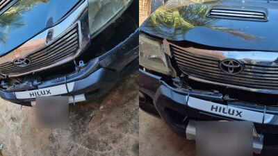 Imagem da notícia Após matéria do MS Todo Dia, motorista de Hilux que bateu em carro e fugiu é identificado em Costa Rica
